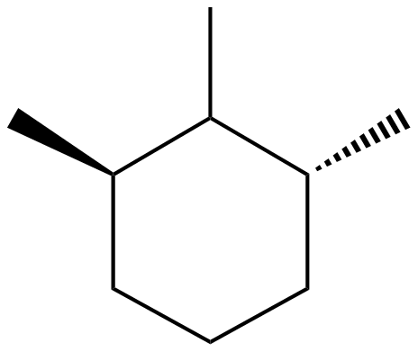 Image of (1.alpha.,2.alpha.,3.beta.)-1,2,3-trimethylcyclohexane