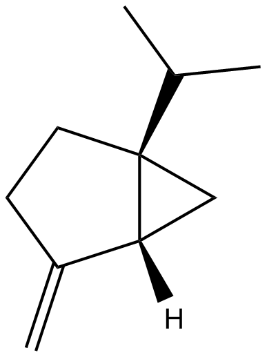 Image of (1R)-4-methylene-1-(1-methylethyl)bicyclo[3.1.0]hexane