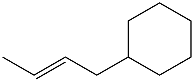 Image of (2-butenyl)cyclohexane