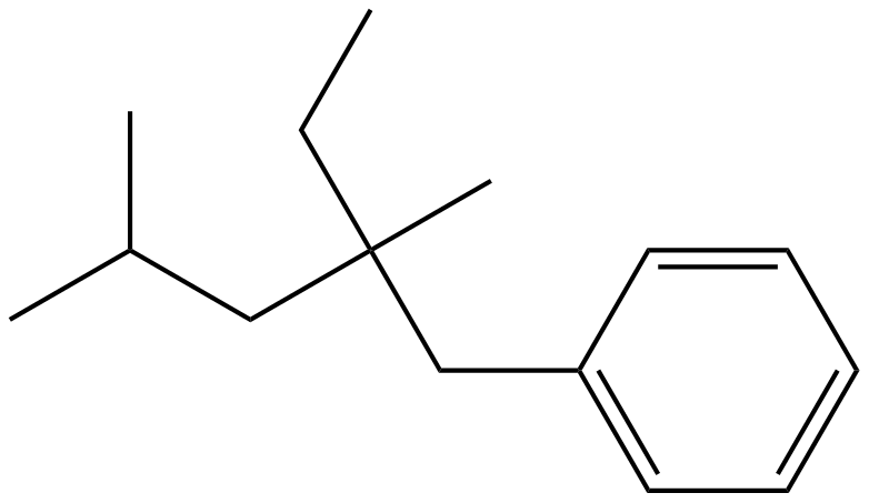 Image of (2-ethyl-2,4-dimethylpentyl)benzene