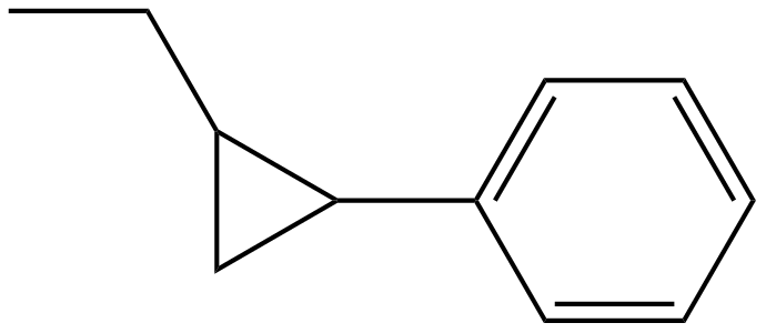 Image of (2-ethylcyclopropyl)benzene,