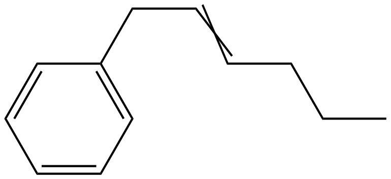 Image of (2-hexenyl)benzene