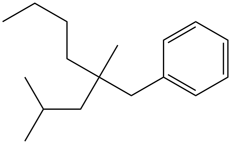 Image of [2-methyl-2-(2-methylpropyl)hexyl]benzene