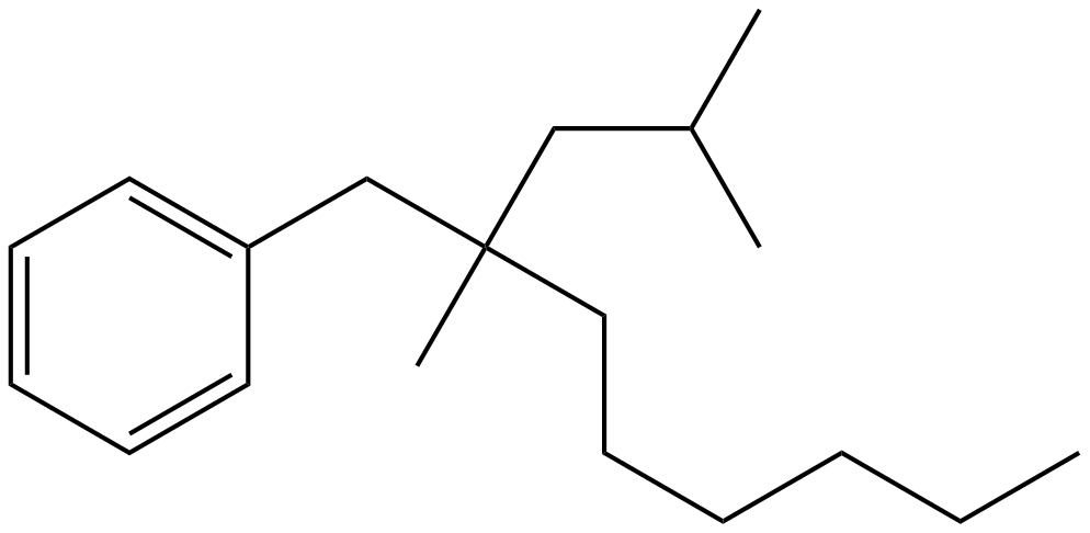 Image of [2-methyl-2-(2-methylpropyl)octyl]benzene
