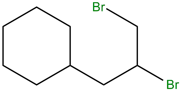 Image of (2,3-dibromopropyl)cyclohexane