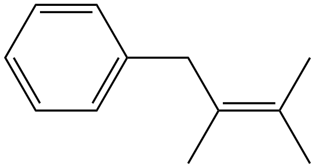 Image of (2,3-dimethyl-2-butenyl)benzene