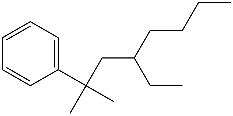 Image of (3-ethyl-1,1-dimethylheptyl)benzene