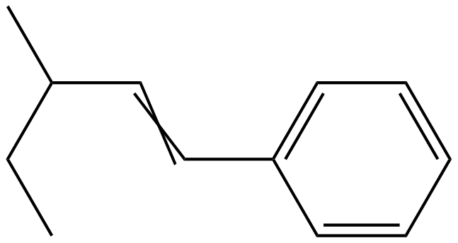 Image of (3-methyl-1-pentenyl)benzene