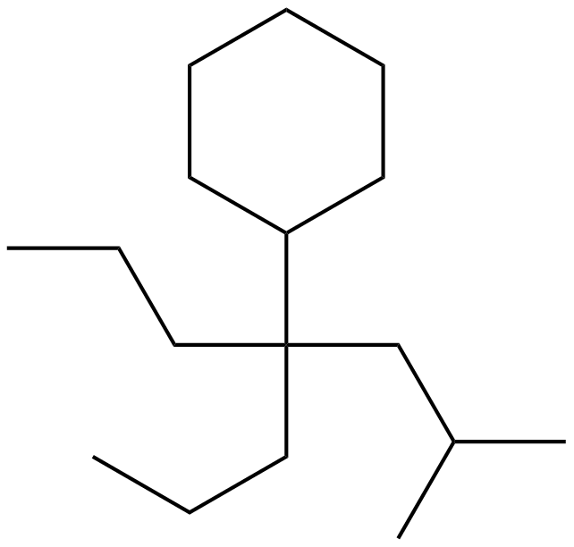 Image of (3-methyl-1,1-dipropylbutyl)cyclohexane