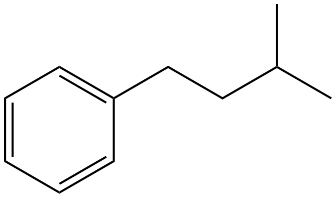 Image of (3-methylbutyl)benzene