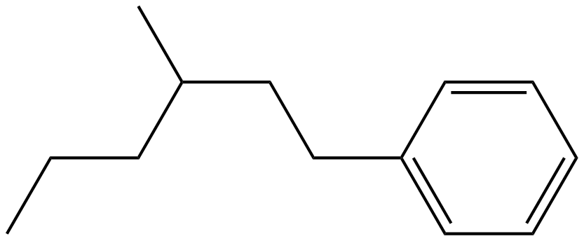 Image of (3-methylhexyl)benzene