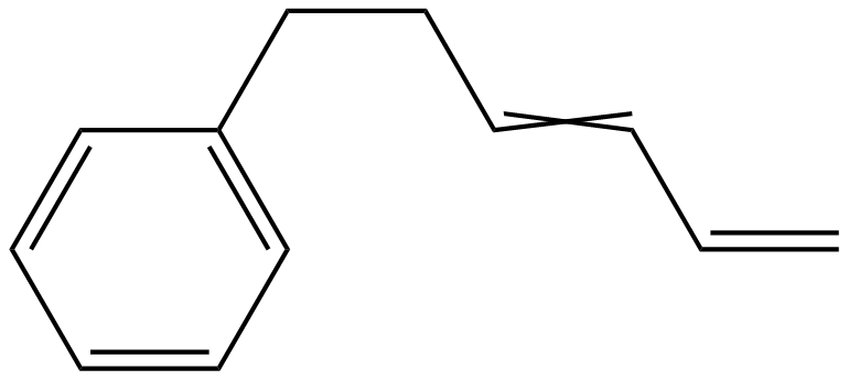 Image of (3,5-hexadienyl)benzene