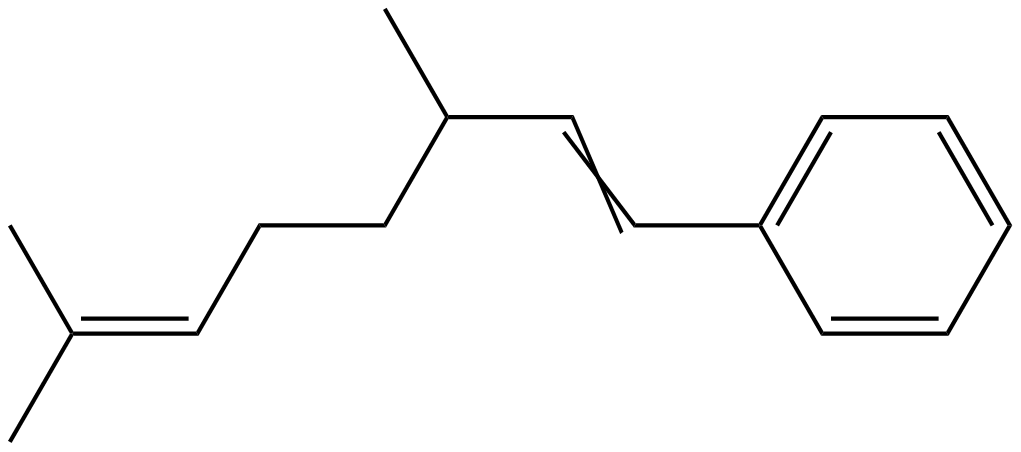 Image of (3,7-dimethyl-1,6-octadienyl)benzene
