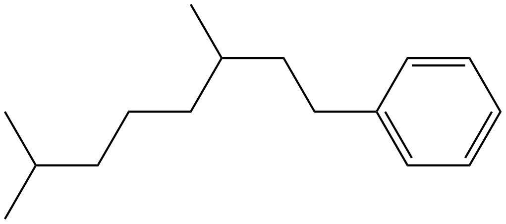 Image of (3,7-dimethyloctyl)benzene
