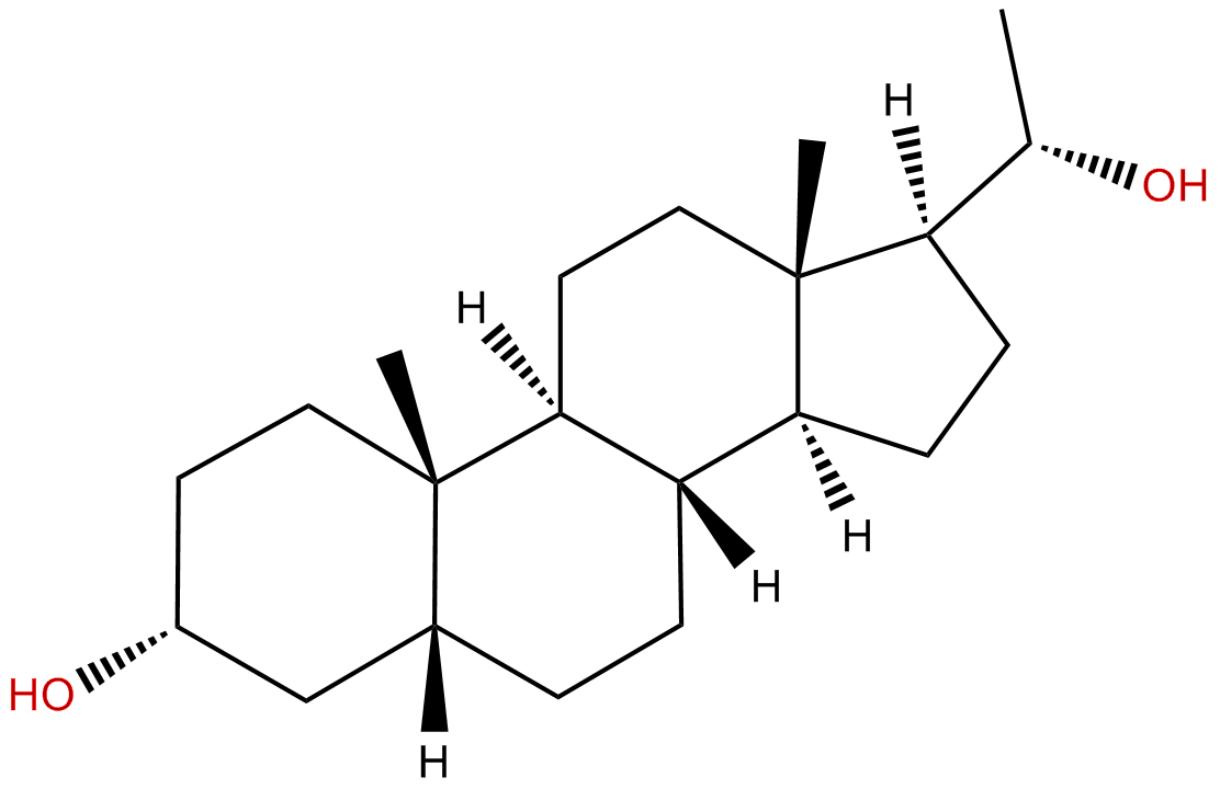 Image of (3.alpha.,5.beta.,20S)-pregnane-3,20-diol