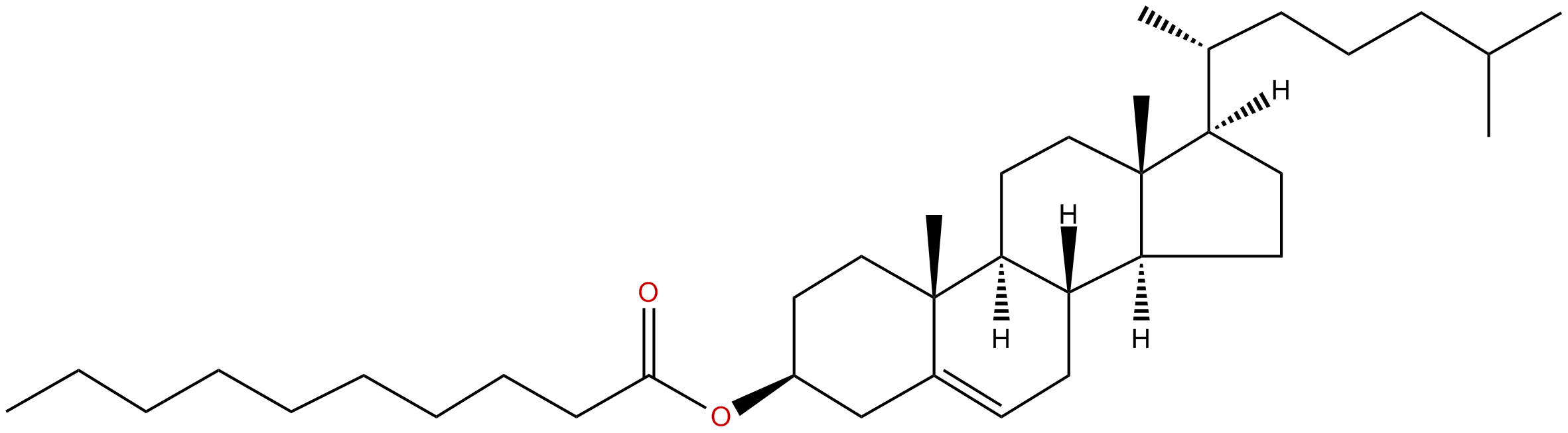 Image of (3.beta.)-cholest-5-3-yl decanoate