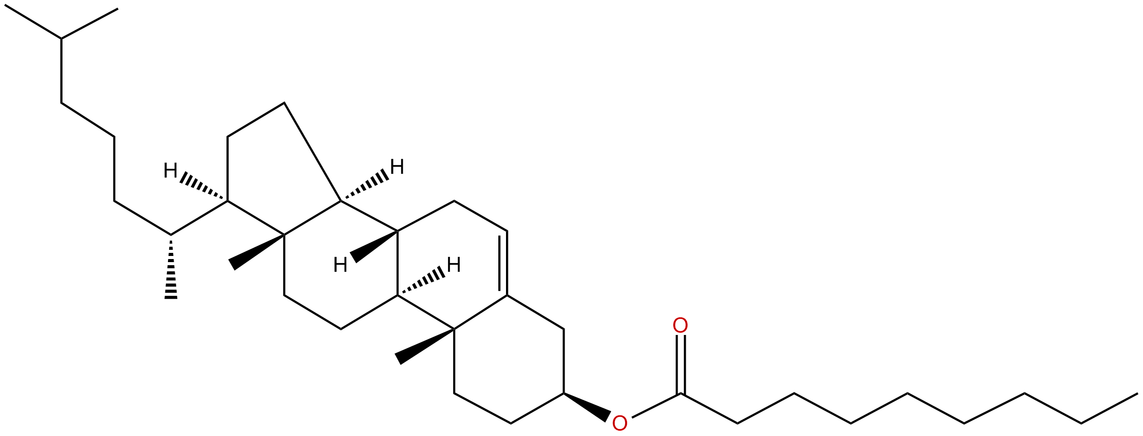 Image of (3.beta.)-cholest-5-3-yl nonanoate