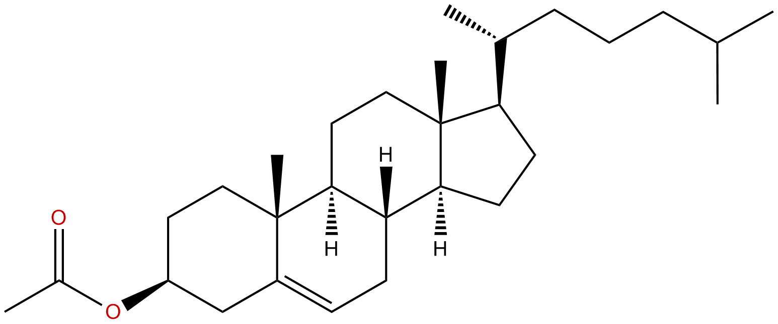 Image of (3.beta.)-cholest-5-en-3-yl ethanoate