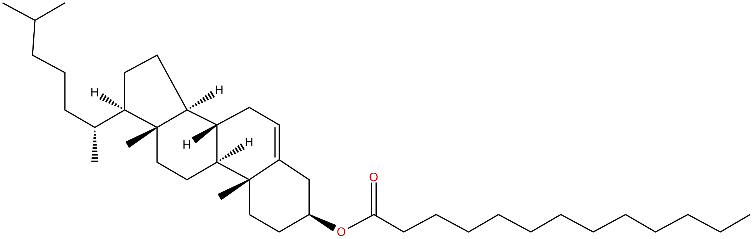 Image of (3.beta.)-cholest-5-en-3-yl tridecanoate