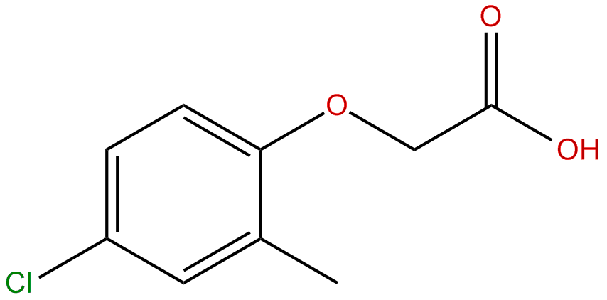 Image of (4-chloro-2-methylphenoxy)ethanoic acid