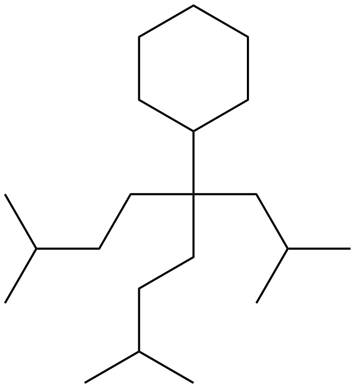 Image of (4-methyl-1-(2-methylpropyl)-1-(3-methylbutyl)pentyl)cyclohexane