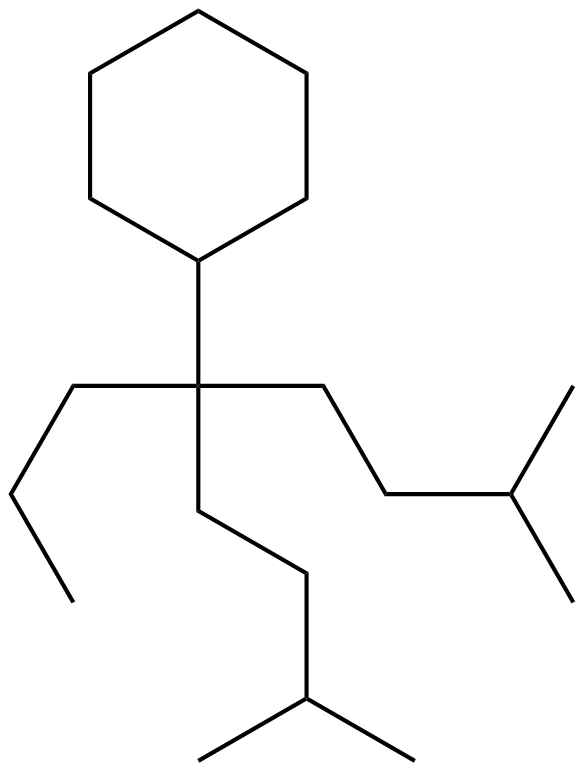 Image of (4-methyl-1-(3-methylbutyl)-1-propyl)pentyl)cyclohexane