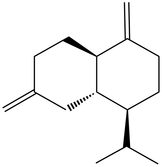 Image of [4S-(4.alpha.,4a.alpha.,8a.beta.)]-decahydro-1,6-bis(methylene)-4-(1-methylethyl)naphthalene