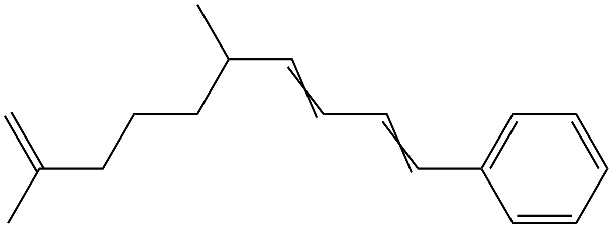 Image of (5,9-dimethyl-1,3,9-decatrienyl)benzene