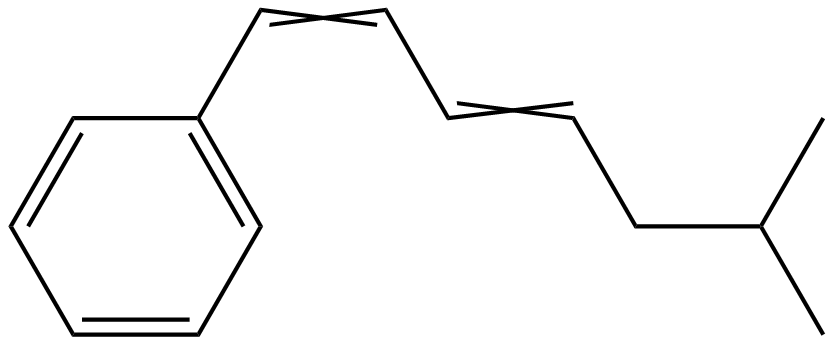 Image of (6-methyl-1,3-heptadienyl)benzene