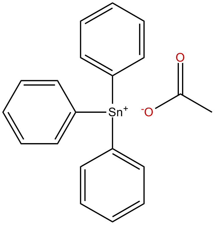 Image of (acetyloxy)triphenylstannane