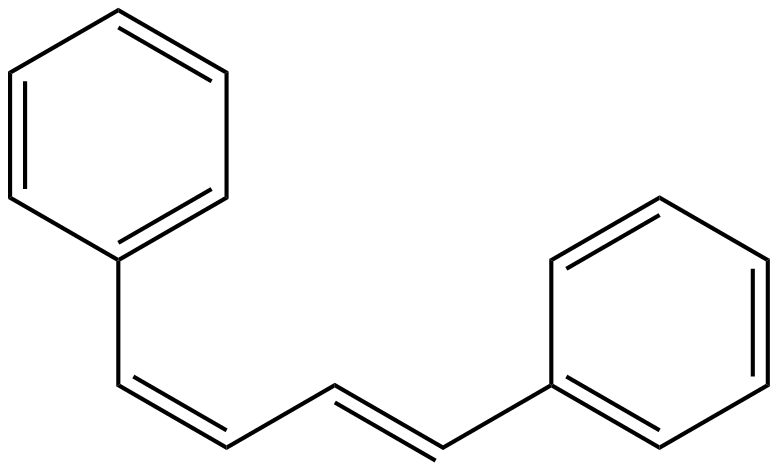 Image of (E,Z)-1,4-diphenyl-1,3-butadiene