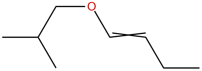 Image of (E)-1-(2-methylpropoxy)-1-butene
