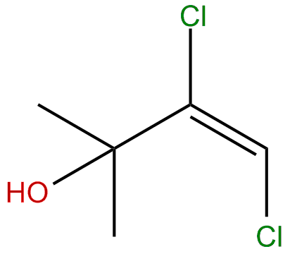 Image of (E)-1,2-dichloro-3-methyl-1-buten-3-ol