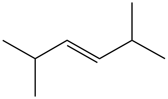 Image of (E)-2,5-dimethyl-3-hexene