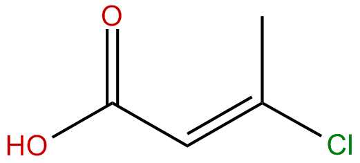 Image of (E)-3-chlorobutenoic acid