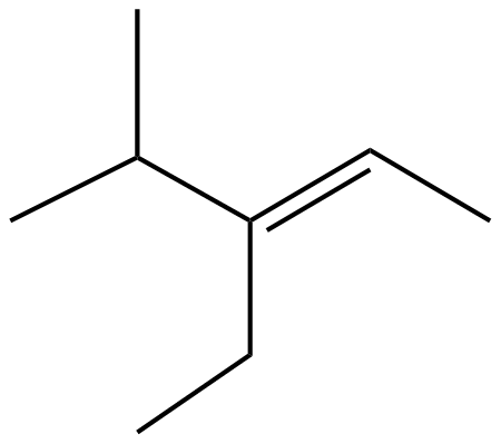 Image of (E)-3-ethyl-4-methyl-2-pentene