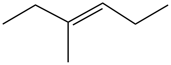 Image of (E)-3-methyl-3-hexene