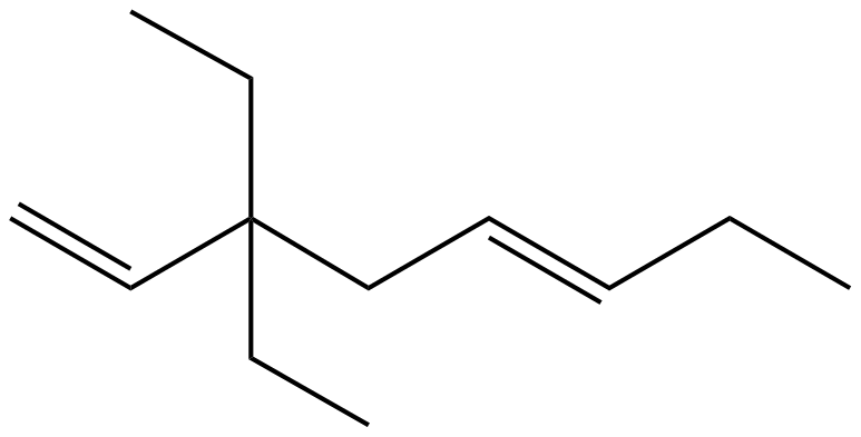 Image of (E)-3,3-diethyl-1,5-octadiene