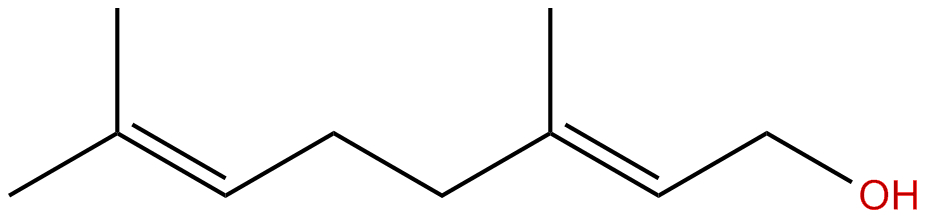 Image of (E)-3,7-dimethyl-2,6-octadien-1-ol