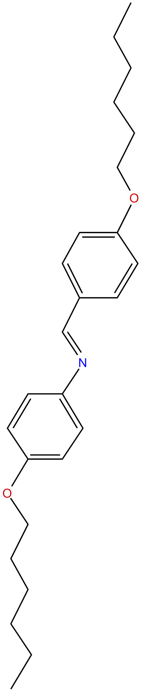 Image of (E)-4-(hexyloxy)-N-[[4-hexyloxy)phenyl]methylene]benzenamine