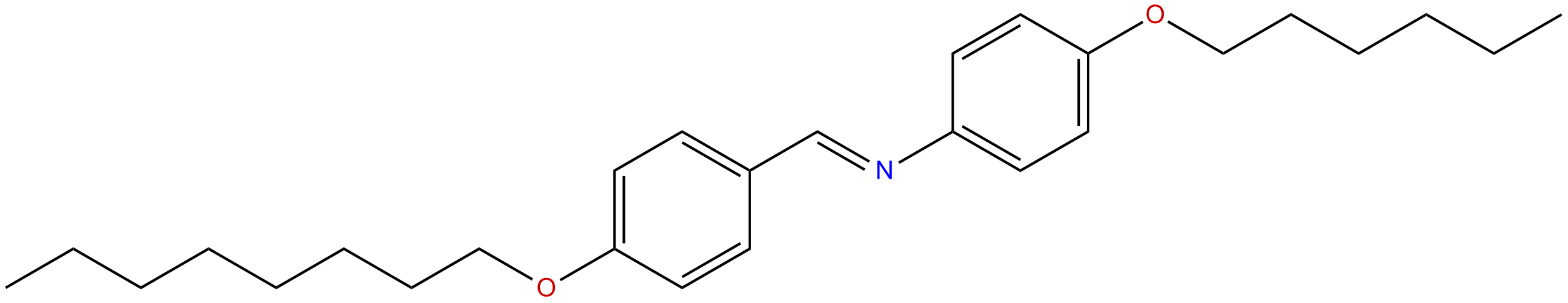 Image of (E)-4-(hexyloxy)-N-[[4-(octyloxy)phenyl]methylene]benzenamine
