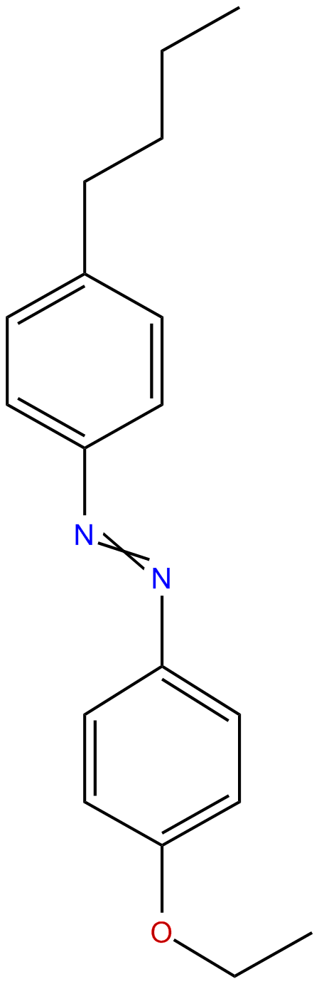 Image of (E)-(4-butylphenyl) (4'-ethoxyphenyl) diazene