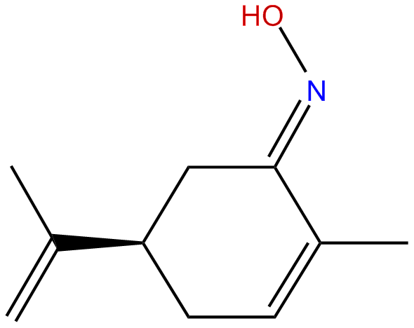 Image of [R-(E)]-2-methyl-5-(1-methylethyl)-2-cyclohexen-1-one oxime