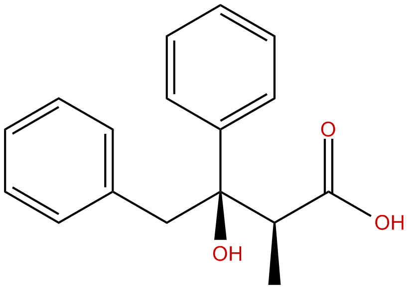 Image of (R-(R*,S*))-beta-hydroxy-alpha-methyl-beta-phenyl-benzenebutanoic acid