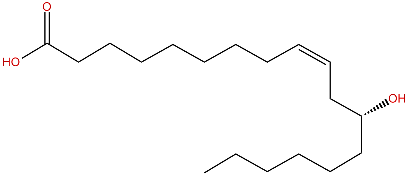 Image of [R]-12-hydroxy-cis-9-octadecenoic acid