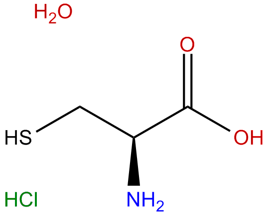 Image of (R)-2-amino-3-mercaptopropanoic acid hydrochloride hydrate
