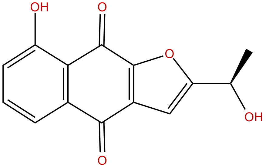 Image of (R)-8-hydroxy-2-(1-hydroxyethyl)naphtho[2,3-b]furan-4,9-dione