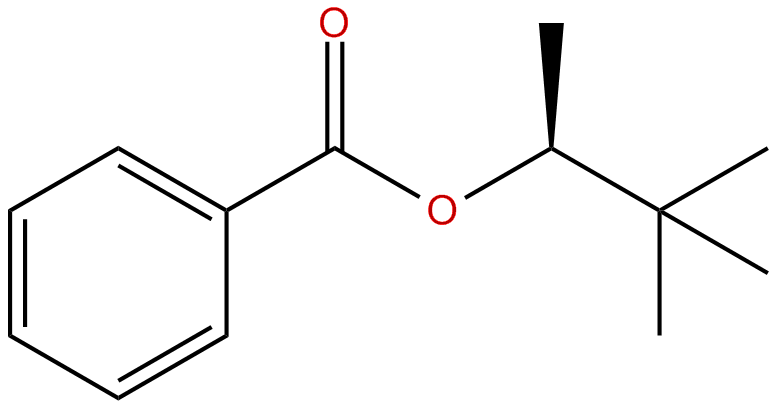 Image of (S)-1,2,2-trimethylpropyl benzoate