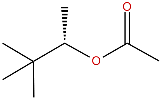 Image of (S)-1,2,2-trimethylpropyl ethanoate