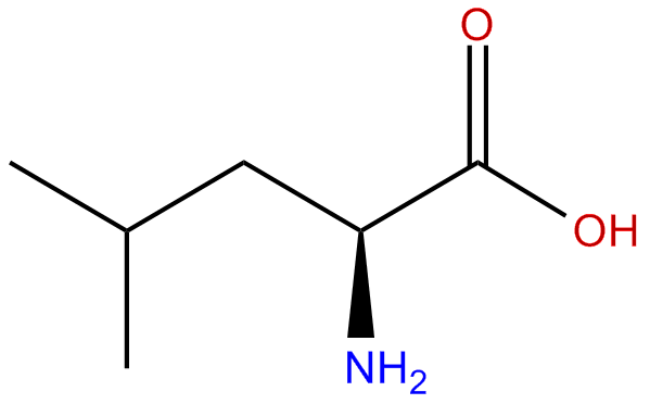 Image of (S)-2-amino-4-methylpentanoic acid